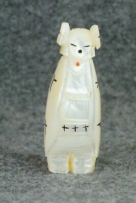 Corn Maiden Zuni Fetish Carving - Sandra Quandelacy