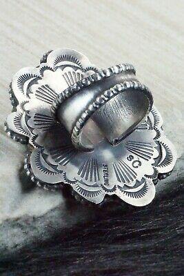 Turquoise & Sterling Silver Ring - Shawn Cayatineto - Size 10.5 - High Lonesome Trading