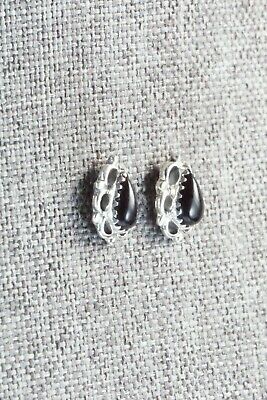Onyx & Sterling Silver Earrings - Letricia Largo