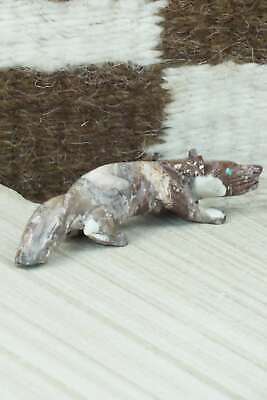 Wolf Zuni Fetish Carving - Lance Cheama