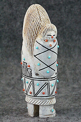 Corn Maiden Zuni Fetish Carving - Claudia Peina