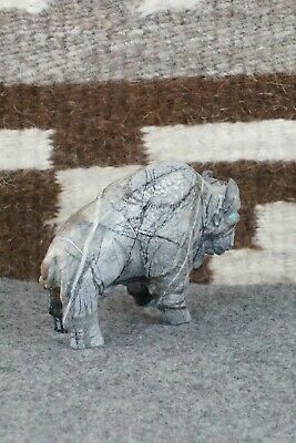 Buffalo Zuni Fetish Carving - Herbert Him