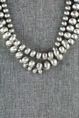 3 Strand Sterling Silver Necklace - Jan Mariano - High Lonesome Trading
