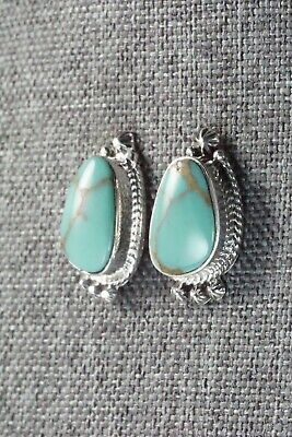 Turquoise & Sterling Silver Earrings - Louise Joe