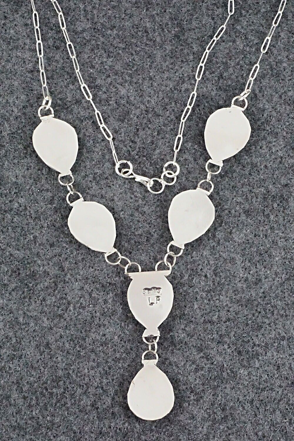 Turquoise & Sterling Silver Necklace - Leta Parker