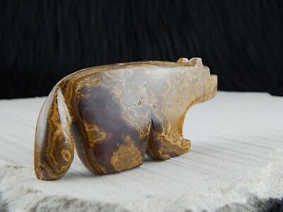 Bear - Zuni Fetish - Bernard Laiwakete - Zuni Bear Carving - Native American - High Lonesome Trading