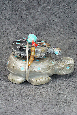 Turtle Zuni Fetish Carving - Stafford Chimoni