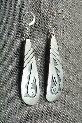 Navajo Sterling Silver Earrings - Charlie Yazzie