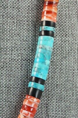 Spiny Oyster & Turquoise Necklace - Lupe Lovato