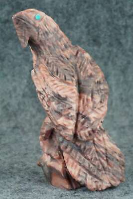 Eagle Zuni Fetish Carving - Jon Quam