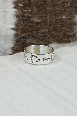 Navajo Sterling Silver Ring - Native American - Size 6.25