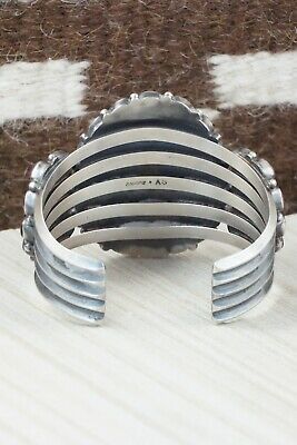 Spiny Oyster & Sterling Silver Bracelet - Anthony Skeets