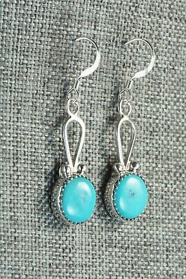 Turquoise & Sterling Silver Earrings - Sadie Jim