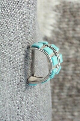 Turquoise & Sterling Silver Earrings - Lloyd Kanesta