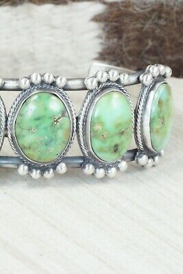 Turquoise and Sterling Silver Bracelet - Thomas Yazzie