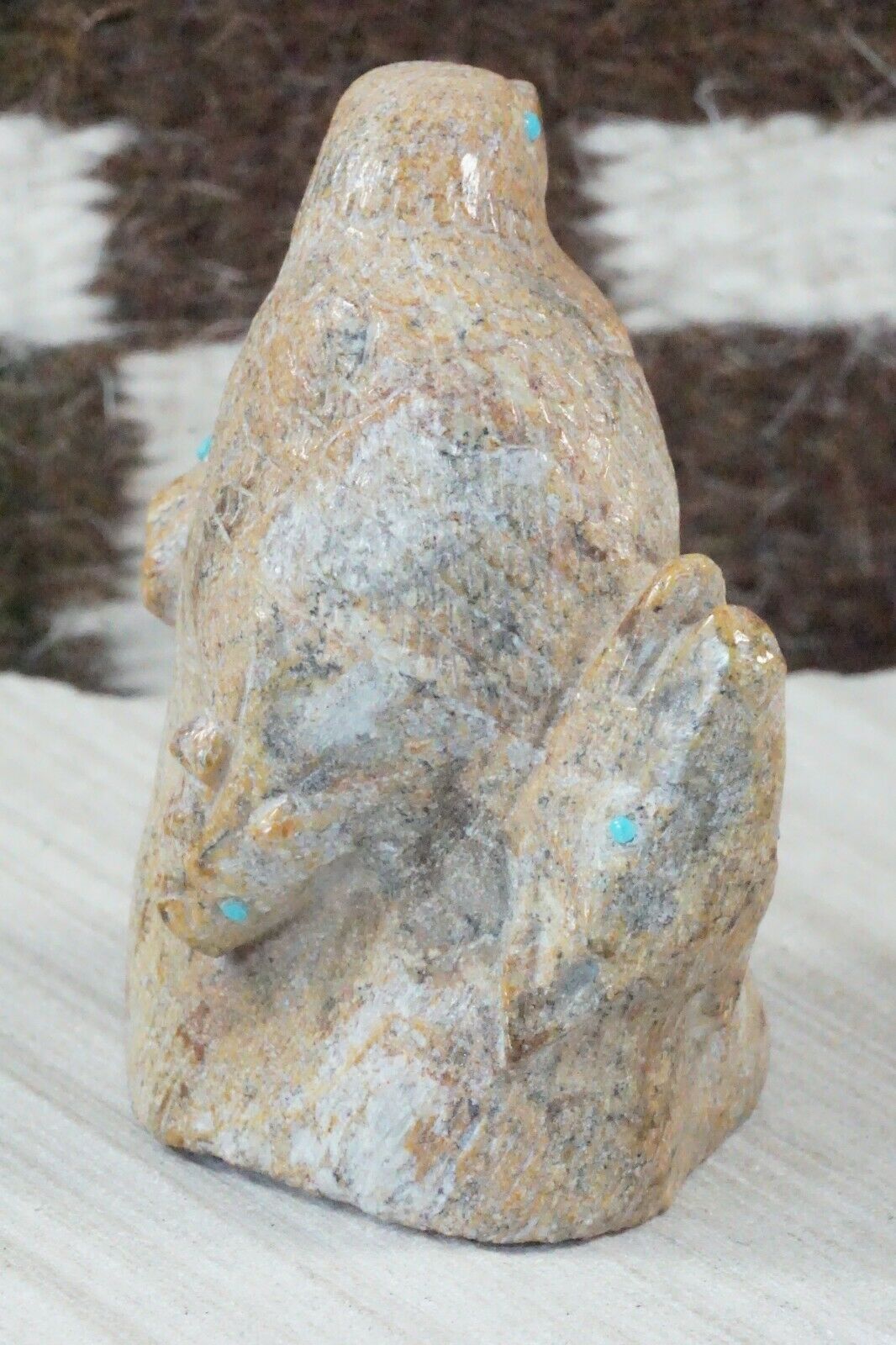 Six Directional Zuni Fetish Carving - Derrick Kaamasee