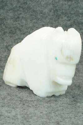 Buffalo Zuni Fetish Carving - Gilbert Lonjose