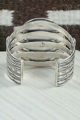 Turquoise & Sterling Silver Bracelet - Raymond Delgarito