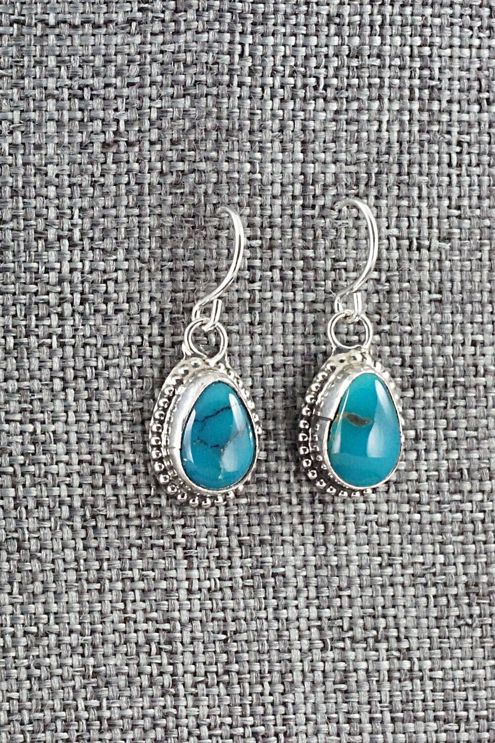 Turquoise & Sterling Silver Earrings - Jan Mariano