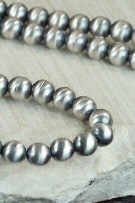 Sterling Silver Navajo Pearl Necklace - Jan Mariano