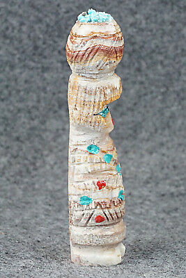 Corn Maiden Zuni Fetish Carving - Carl Etsate