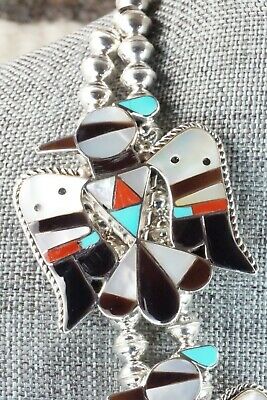 Multi Stone & Sterling Silver Squash Blossom Set - Bobby Shack