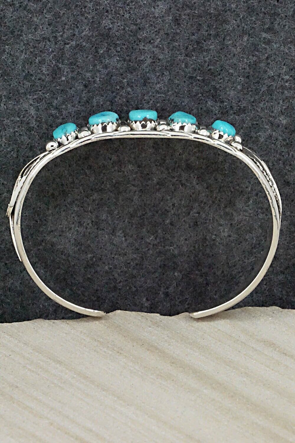 Turquoise & Sterling Silver Bracelet - Davey Morgan