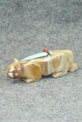 Mountain Lion Zuni Fetish Carving - Alex Tsethlikai