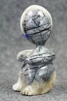 Alien Zuni Fetish Carving - Jonas Hustito
