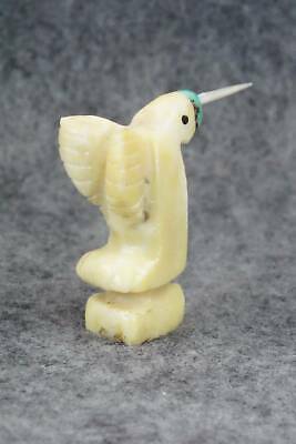 Humming Bird Zuni Fetish Carving - Justin Red Elk