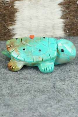 Turtle Zuni Fetish Carving - Reynold Lunasee