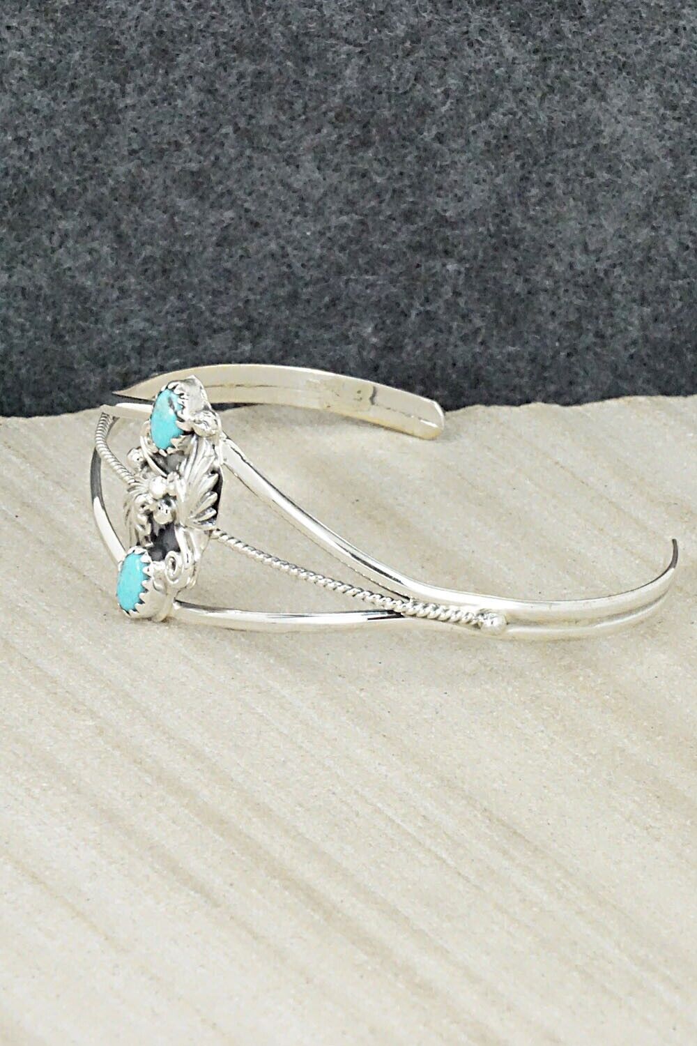 Turquoise & Sterling Silver Bracelet - William Begay