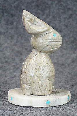 Rabbit Zuni Fetish Carving - Stafford Chimoni