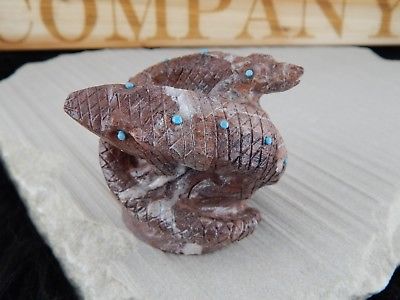 Lizards Zuni Fetish Carving - Vance Cachini - High Lonesome Trading