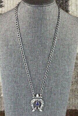 Lapis & Sterling Silver Necklace - Sharon McCarthy