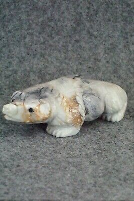 Badger Zuni Fetish Carving - Derrick Kaamasee