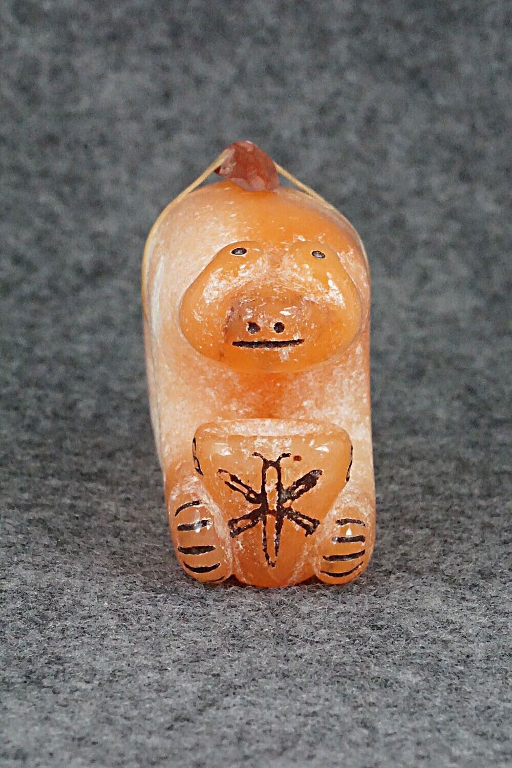 Bear Zuni Fetish Carving - Rick Kallestewa