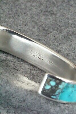 Turquoise & Sterling Silver Bracelet - Larry Loretto