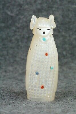 Corn Maiden Zuni Fetish Carving - Sandra Quandelacy