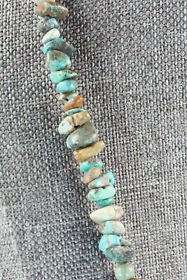 Turquoise & Sterling Silver Necklace - Navajo