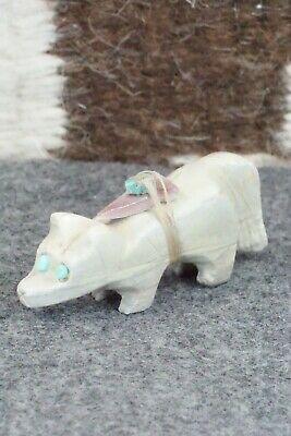 Wolf Zuni Fetish Carving - Taylor Gia - High Lonesome Trading