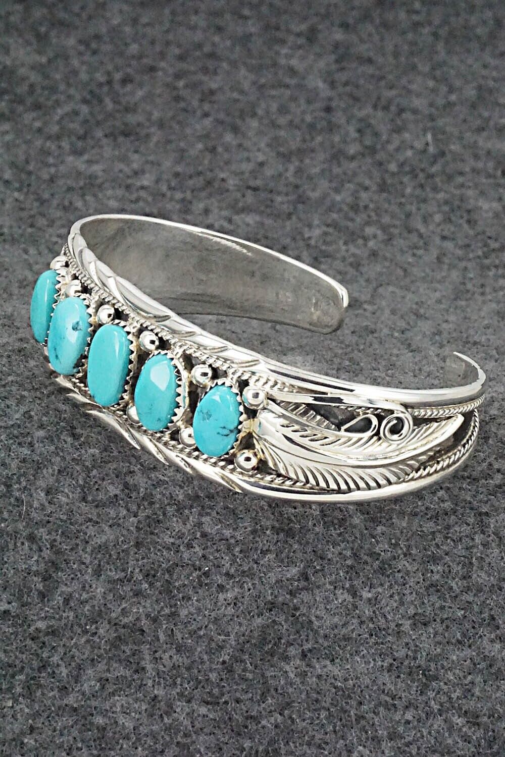 Turquoise & Sterling Silver Bracelet - Davey Morgan