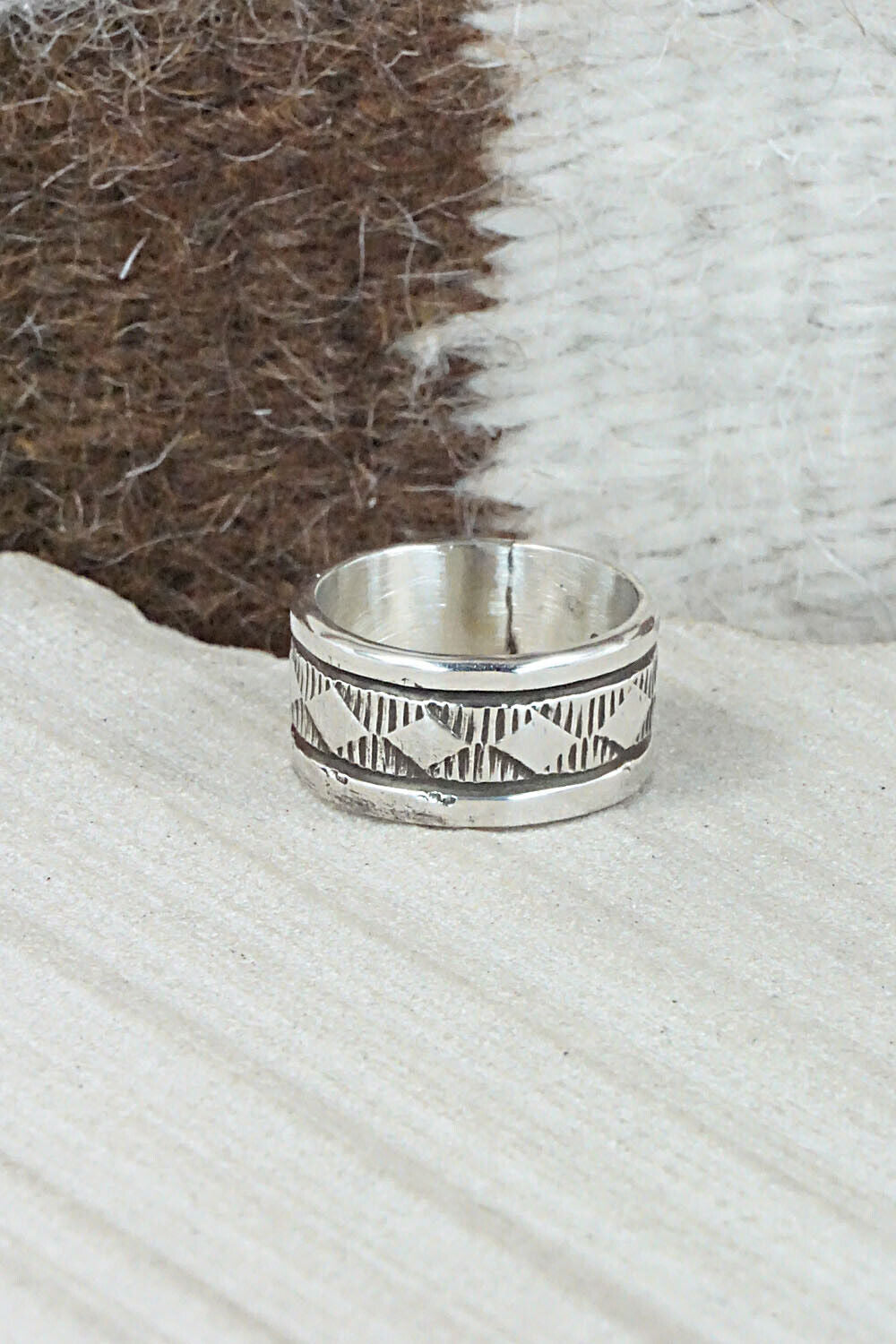 Sterling Silver Ring - Bruce Morgan - Size 6