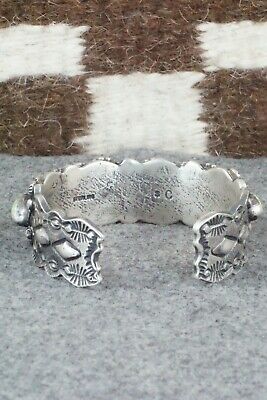 Turquoise & Sterling Silver Bracelet - Shawn Cayatineto