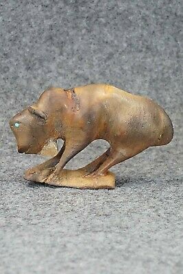 Buffalo Zuni Fetish Carving - Calvin Weeka