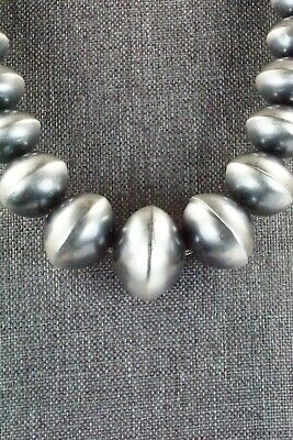 Sterling Silver Navajo Pearl Necklace - Presley Haley