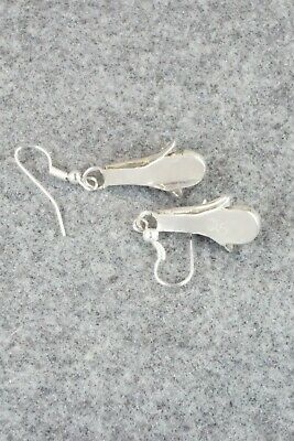 Turquoise & Sterling Silver Earrings - Doris Small Canyon