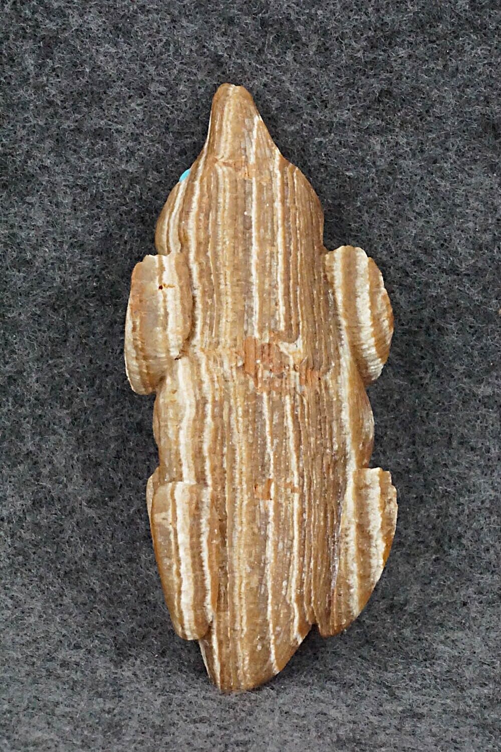 Badger Zuni Fetish Carving - Calvin Weeka