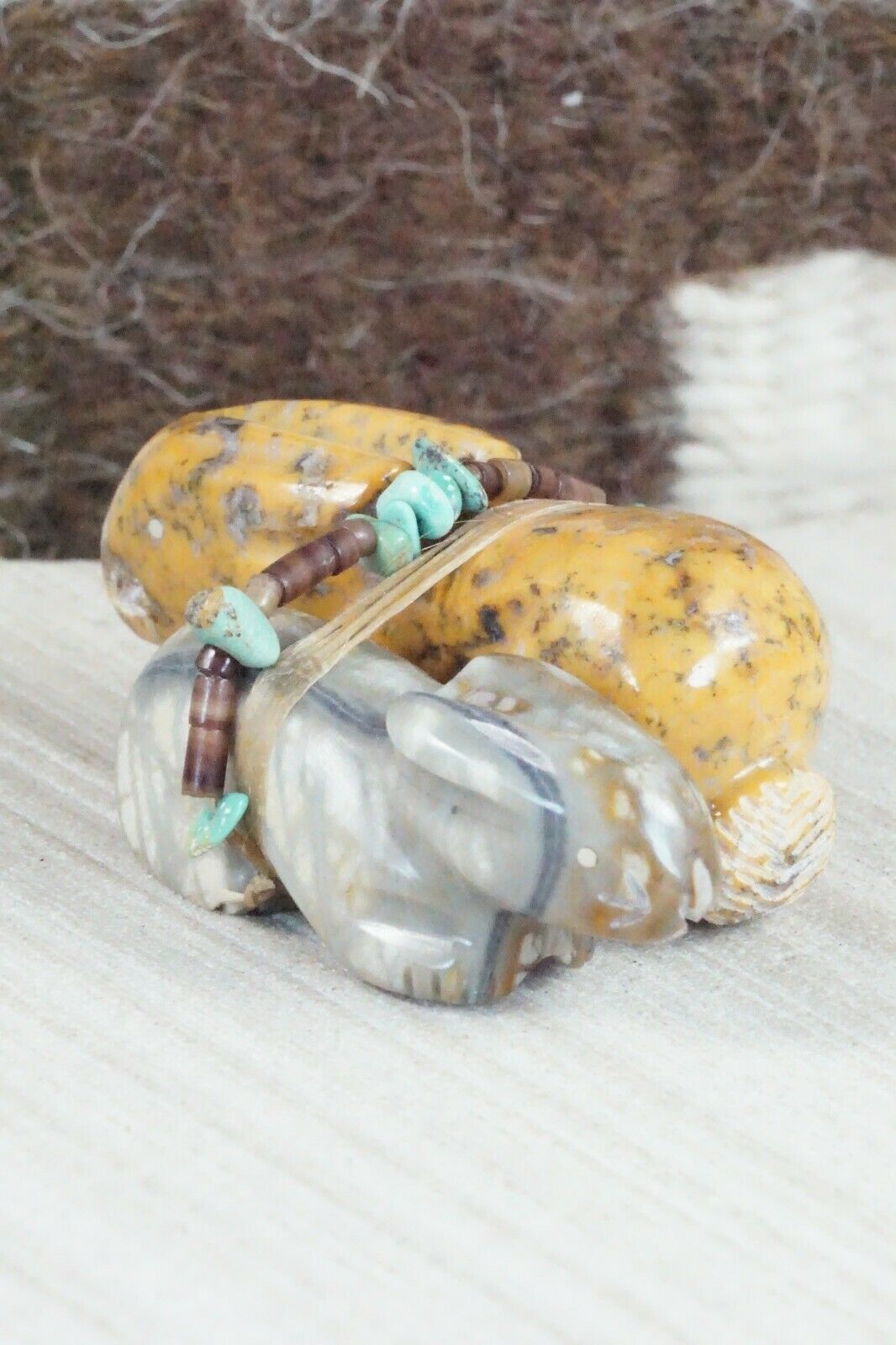 Rabbit Zuni Fetish Carving - Daisy Natewa - High Lonesome Trading