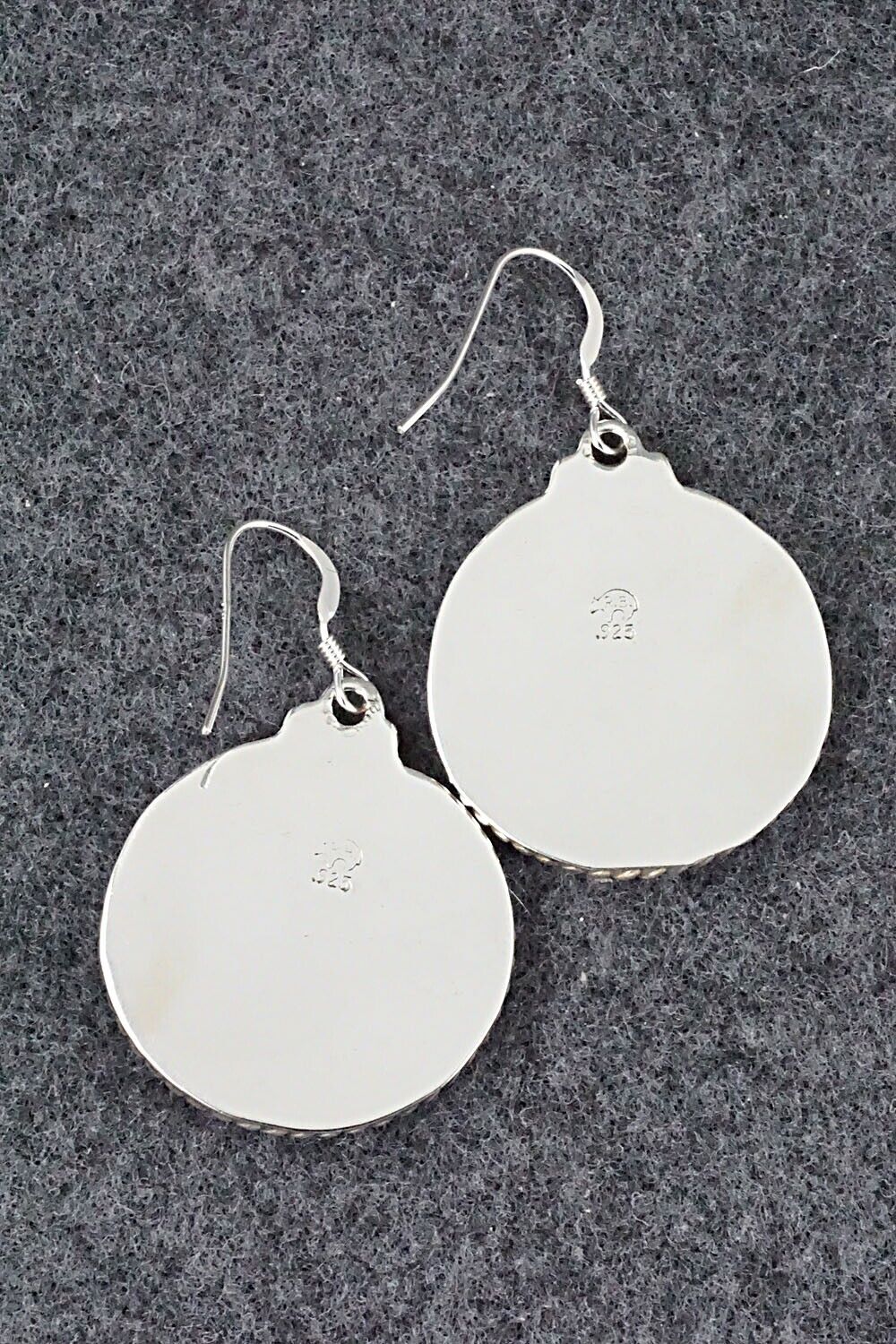 Turquoise & Sterling Silver Earrings - Genevieve Francisco